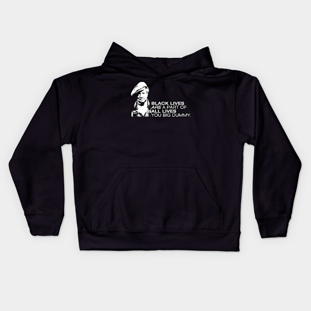 Black Lives Matter PSA Kids Hoodie by misc_tees